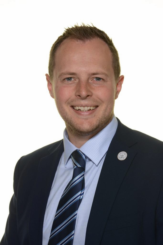 Mr R Cole, Deputy Headteacher and Transition Lead at Penkridge Middle School, smiling in a professional portrait. 