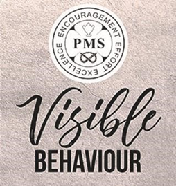 Visible Behaviour badge with the Penkridge Middle School logo, promoting positive student behaviour and recognition. 