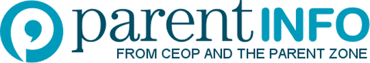 arent Info logo in blue and white, offering online safety guidance for parents and children.
