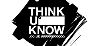 Think U Know logo in black and white,